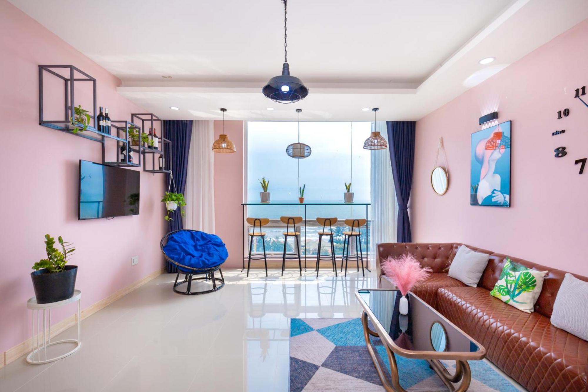 Can Ho "2" Oasky View Bien 3 Phong 5 Giuong- Oasky Sea View Apartment Vung Tau Dış mekan fotoğraf